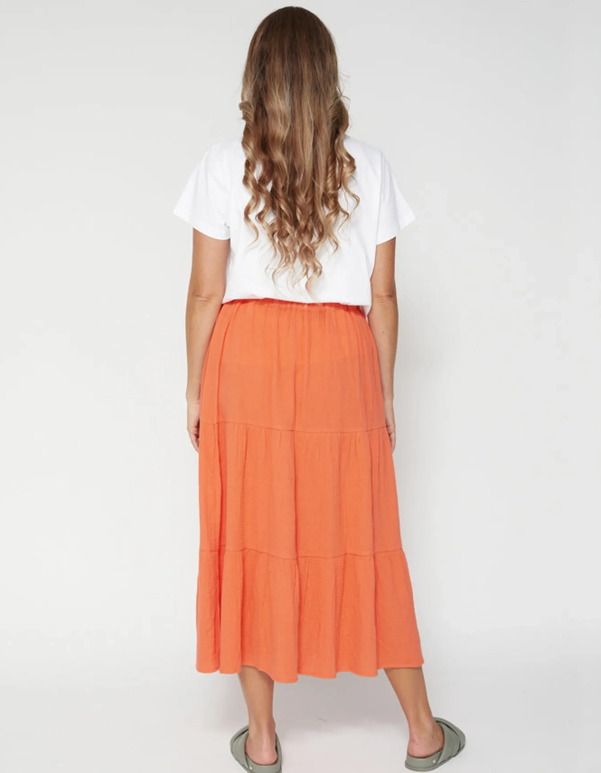 Daphne Skirt - Hibiscus