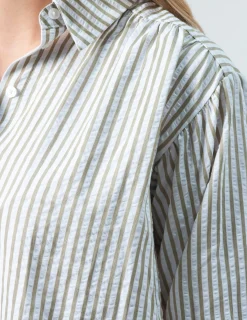 Deedee Shirt - Mushroom Stripe