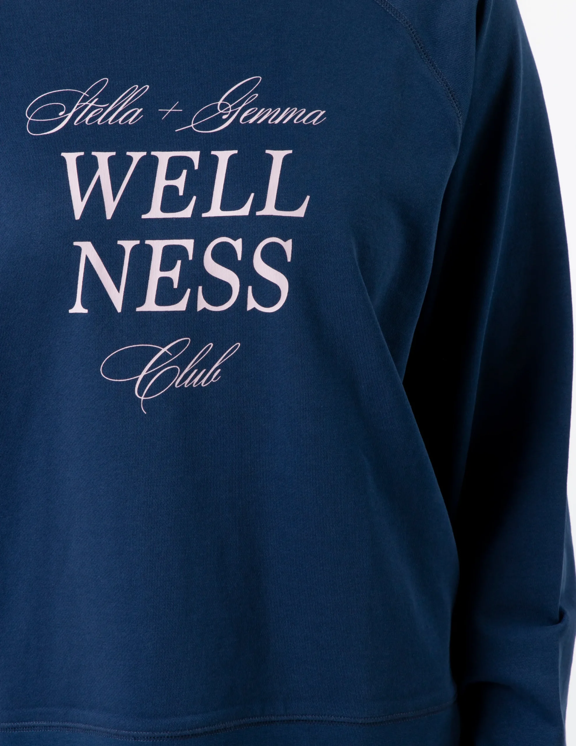 Everyday Sweater - Navy S+G Wellness Club