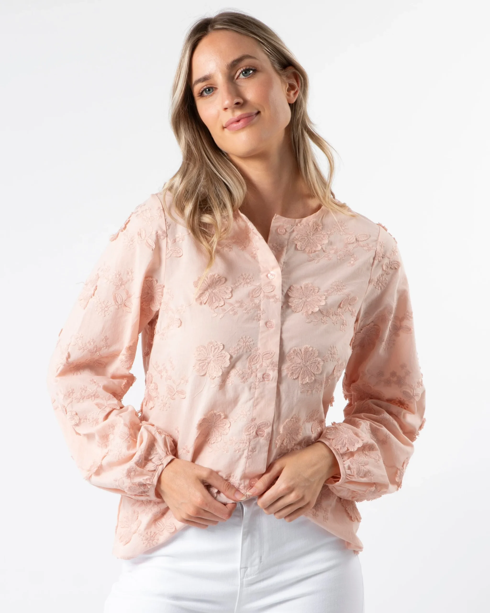 Frida Blouse - Blush