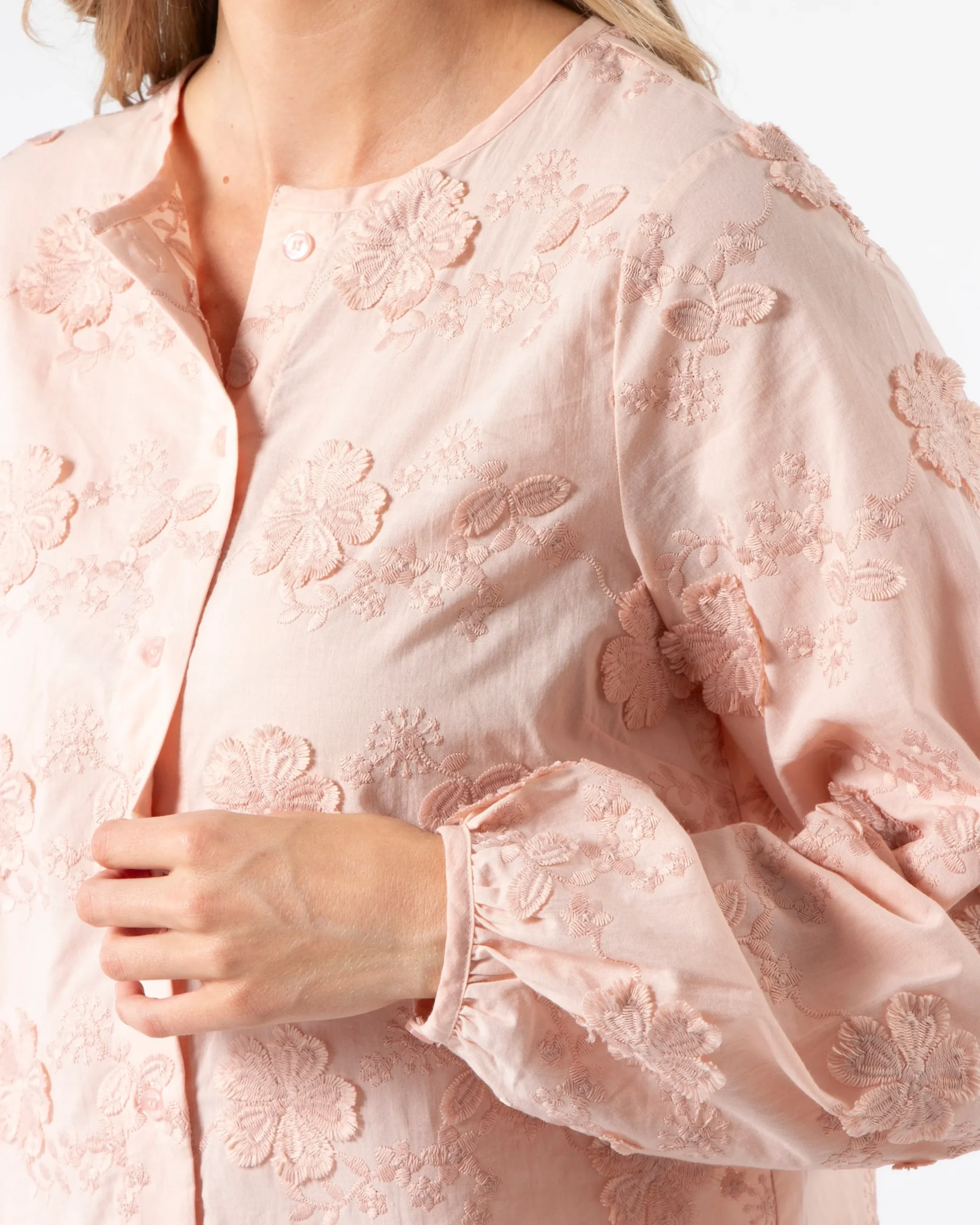 Frida Blouse - Blush