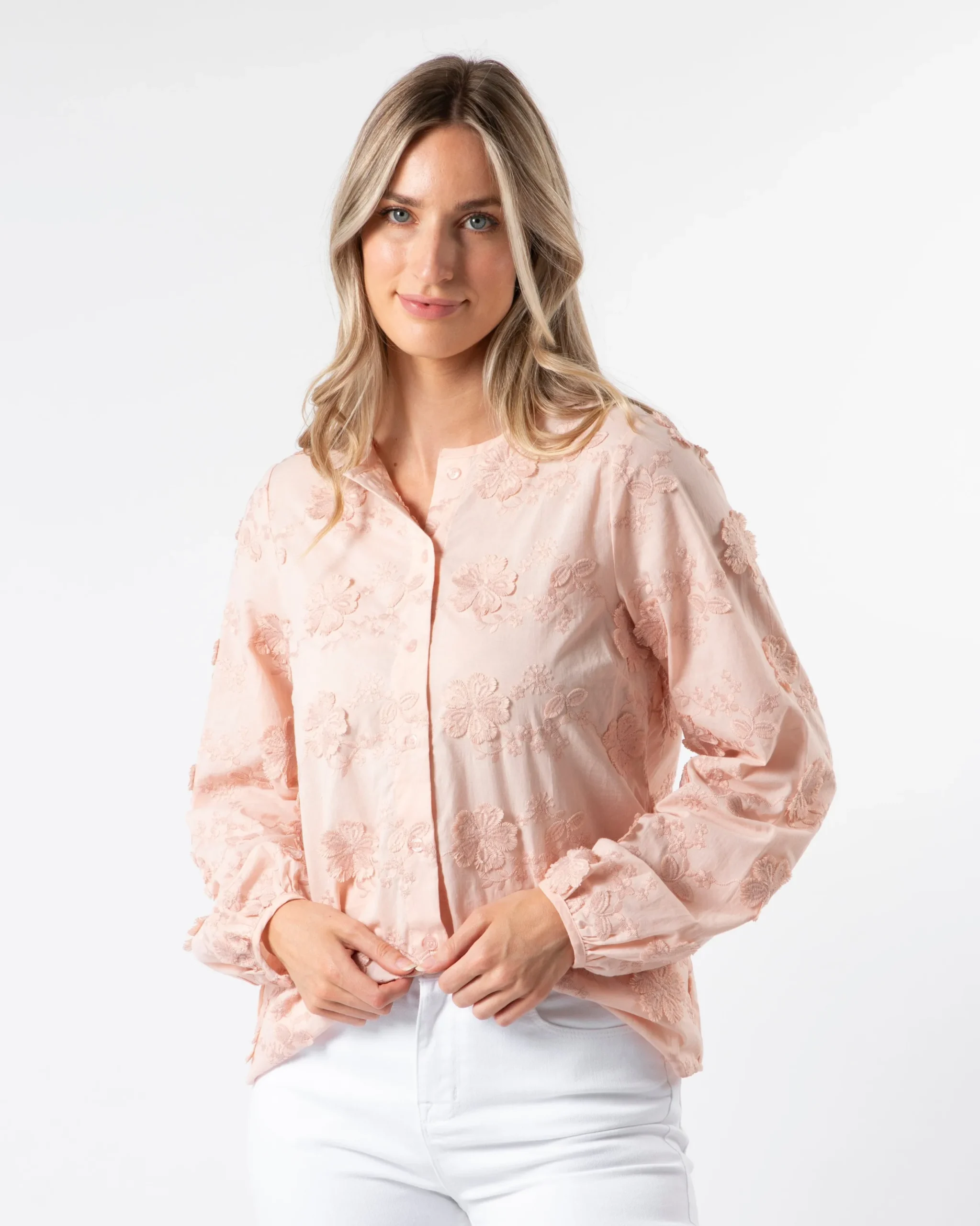 Frida Blouse - Blush