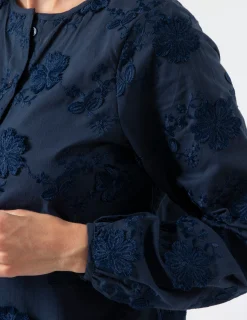 Frida Blouse - Navy