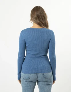 Garnet Top - Bluebell