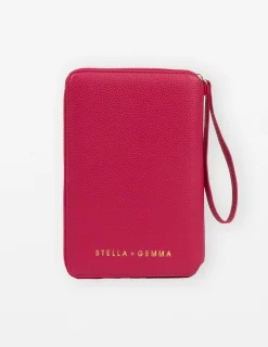 Getaway Travel Wallet - Raspberry