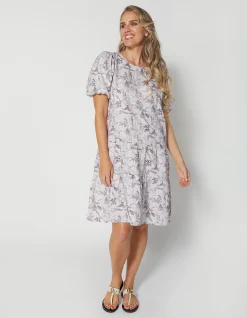 Ginevra Dress - Tulleries Umber