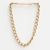Gold Chain Choker Necklace