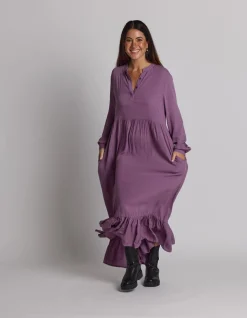 Greenwich Dress - Grape