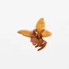 Hair Claw - Brown Butterfly