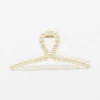 Hair Claw - Pearl Rounded