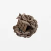 Hair Claw Fabric Rose - Beige