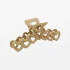Hair Grip String of Hearts - Beige