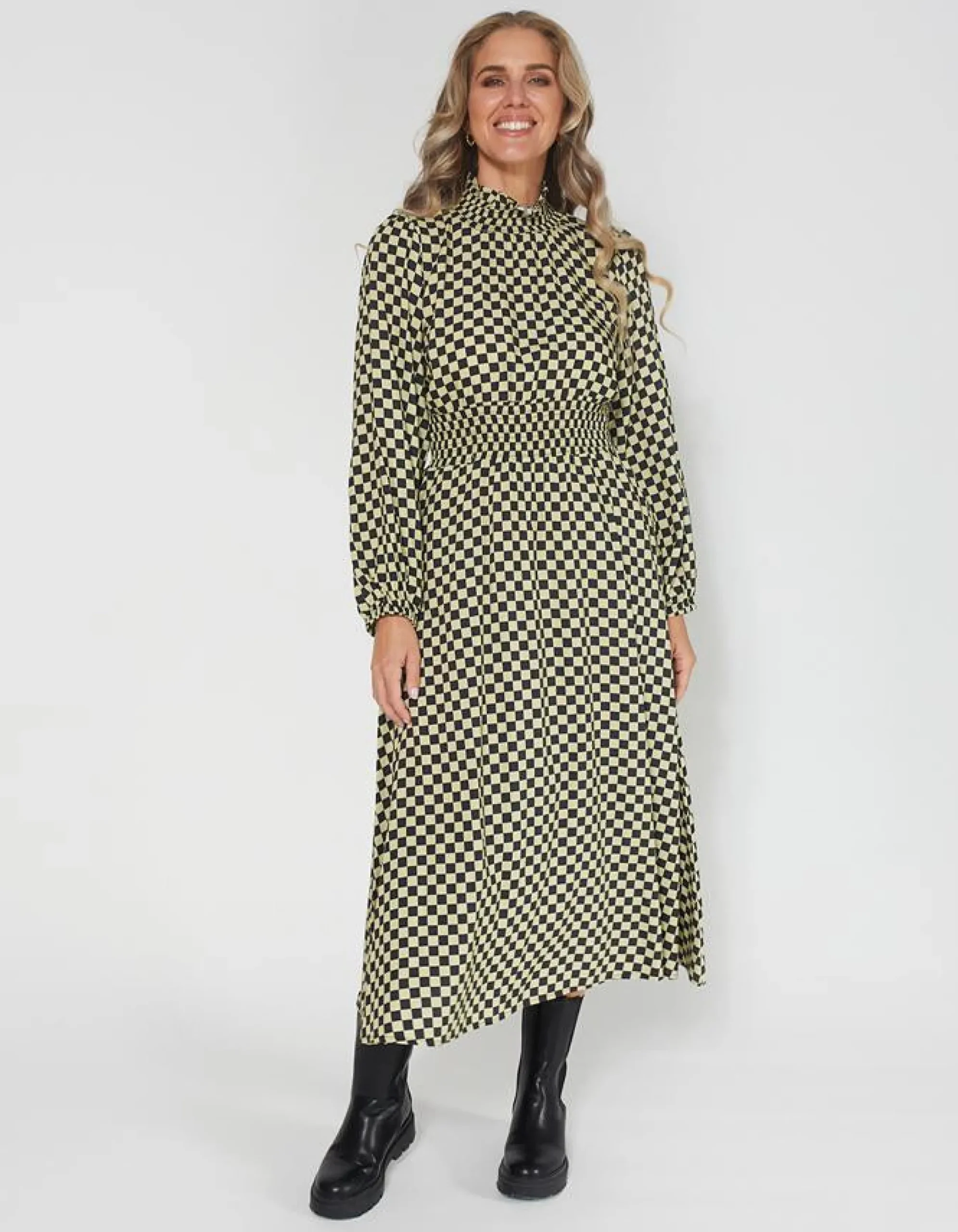 Hampton Dress - Checks