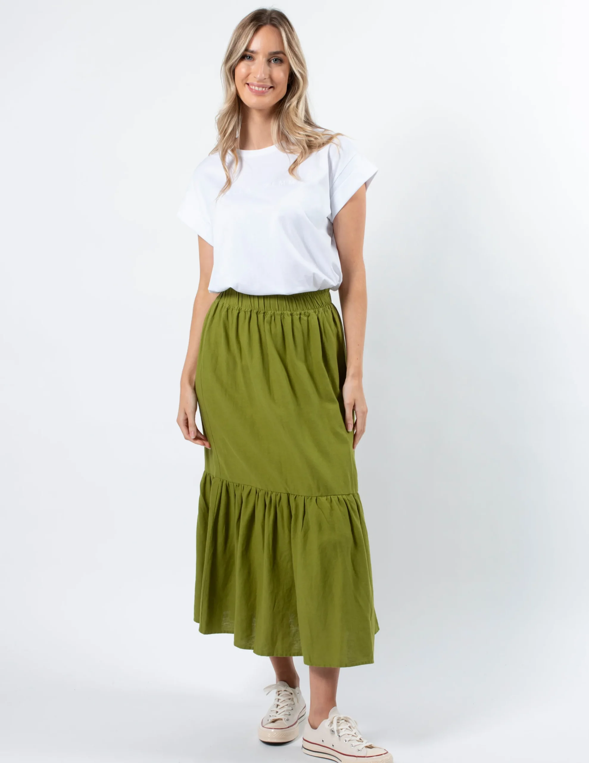 Hanna Skirt - Guacamole