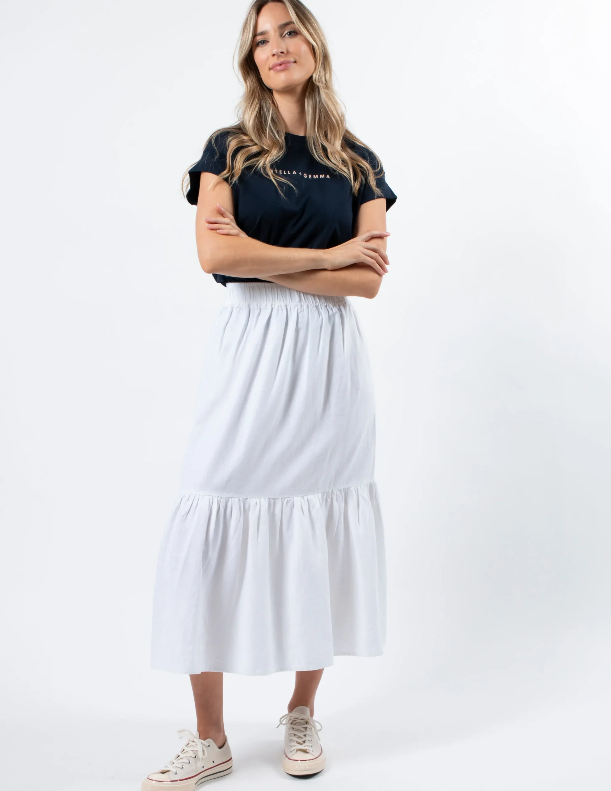 Hanna Skirt - White