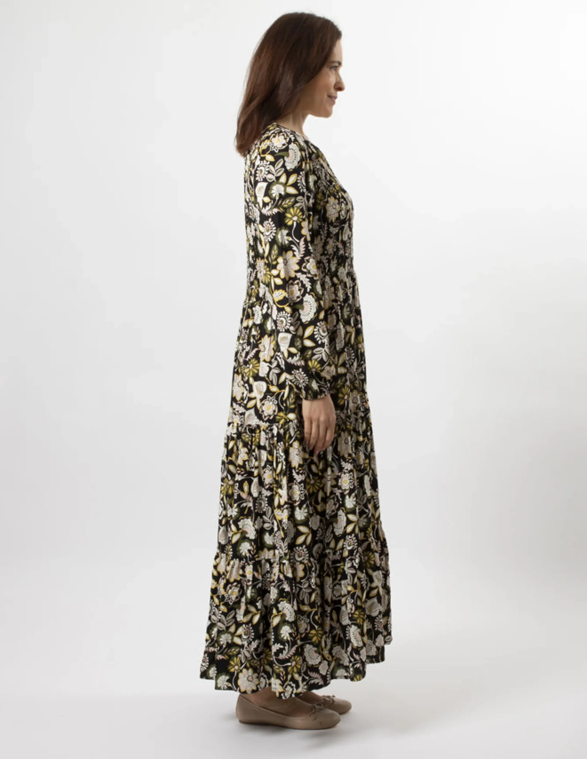 Hazel Dress - Folk Floral