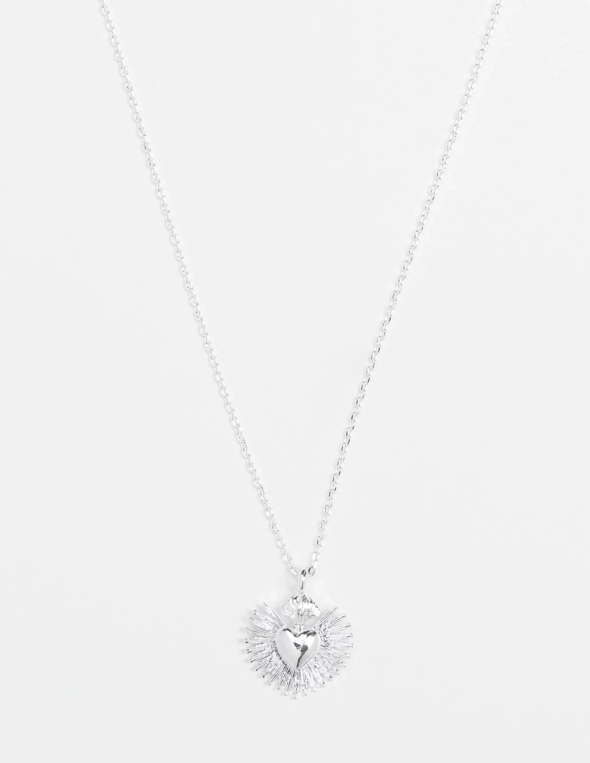 Heart and Crown Sunshine Necklace