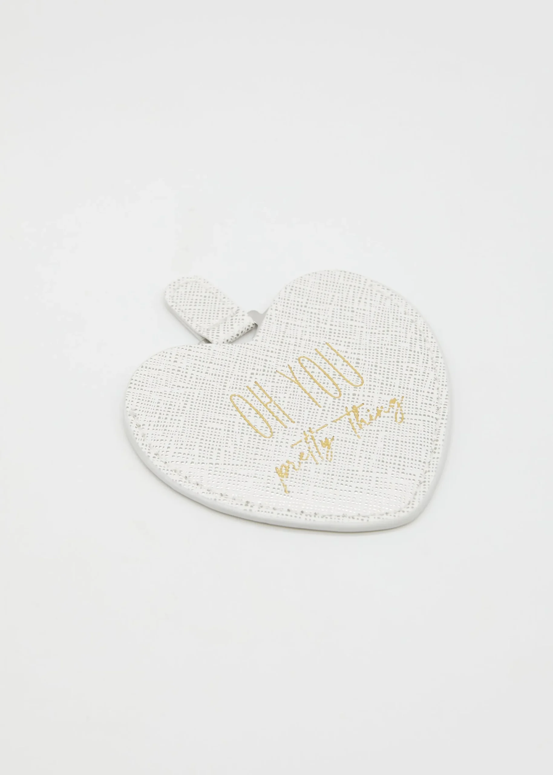 Heart Compact Mirror - Silver