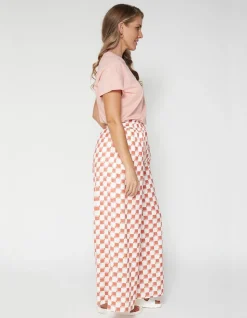 Holly Pants - Abstract Checks