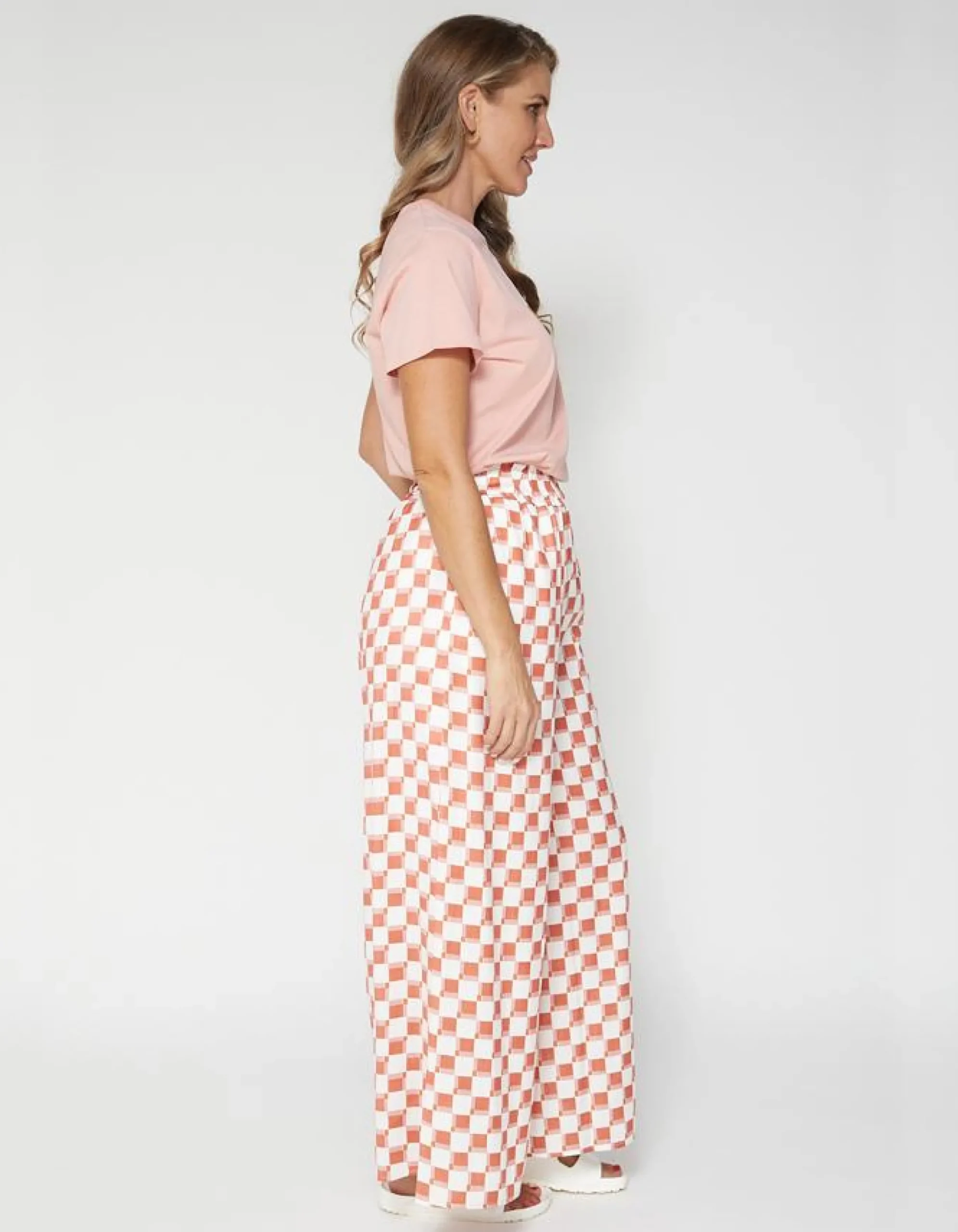Holly Pants - Abstract Checks