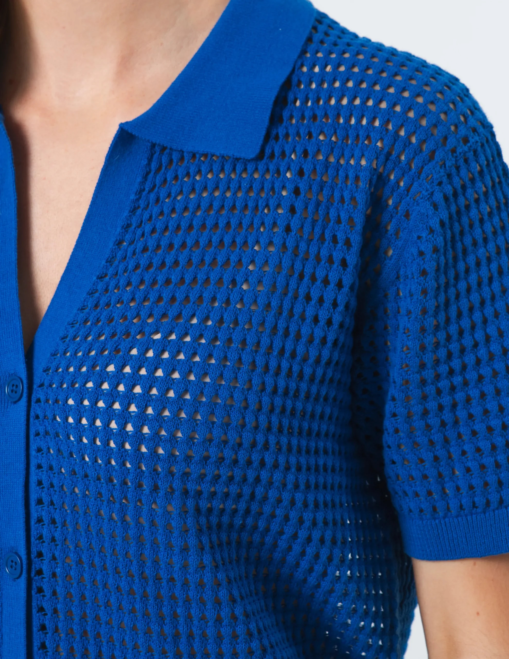 Holly Top - Cobalt