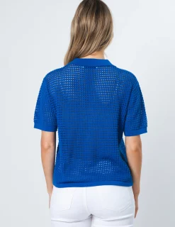 Holly Top - Cobalt
