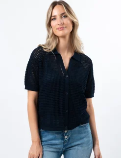 Holly Top - Navy