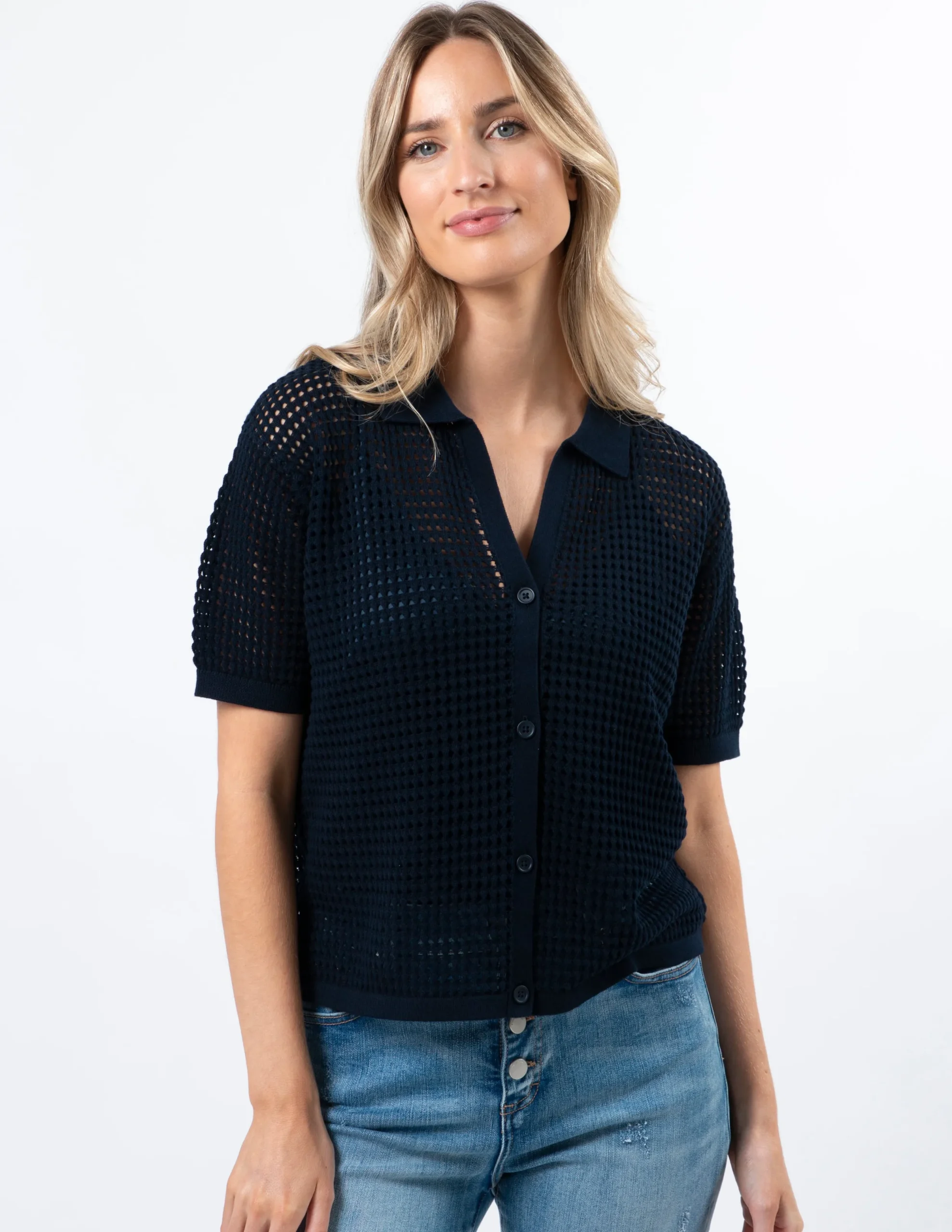 Holly Top - Navy
