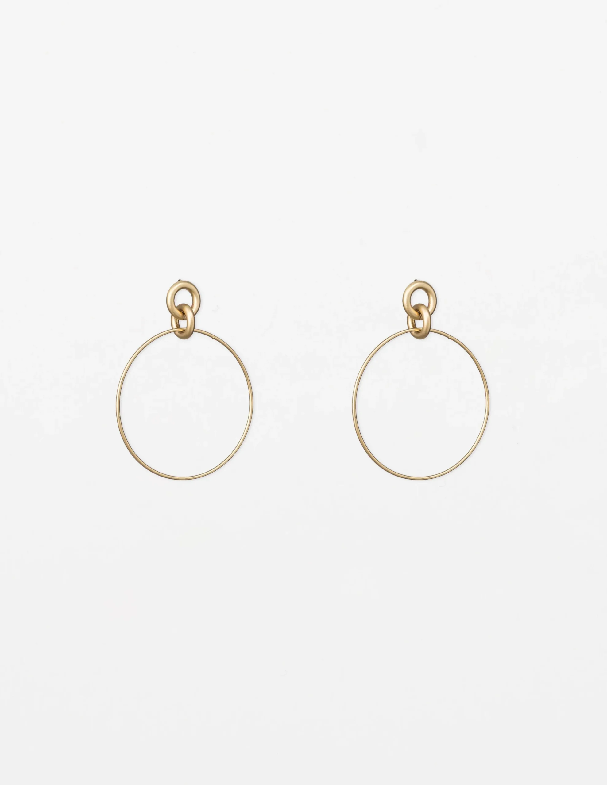 Hoop Knot Earrings