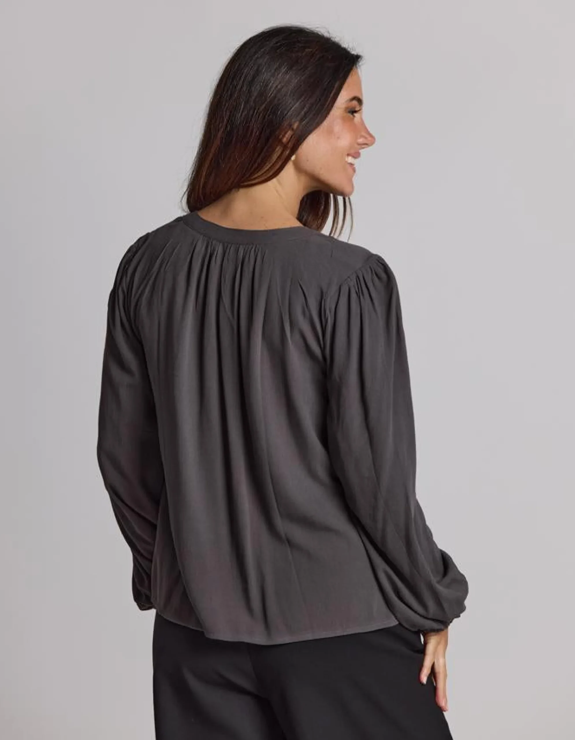 Hudson Blouse - Mushroom