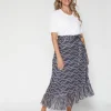 Jasmine Skirt - Ocean Waves