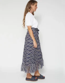 Jasmine Skirt - Ocean Waves