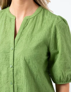 Jean Blouse - Grass