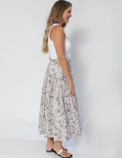 Juno Skirt - Tulleries Umber