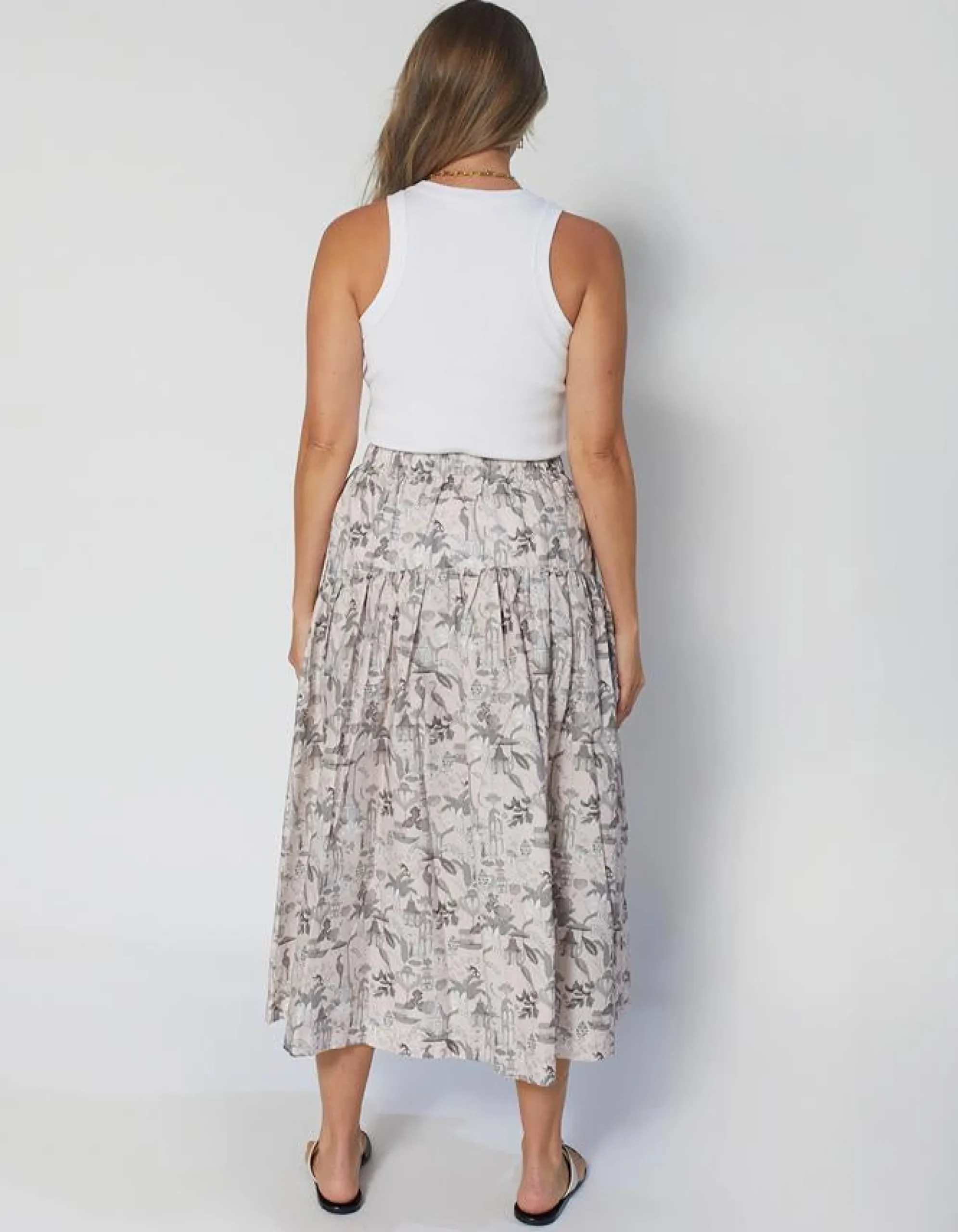 Juno Skirt - Tulleries Umber
