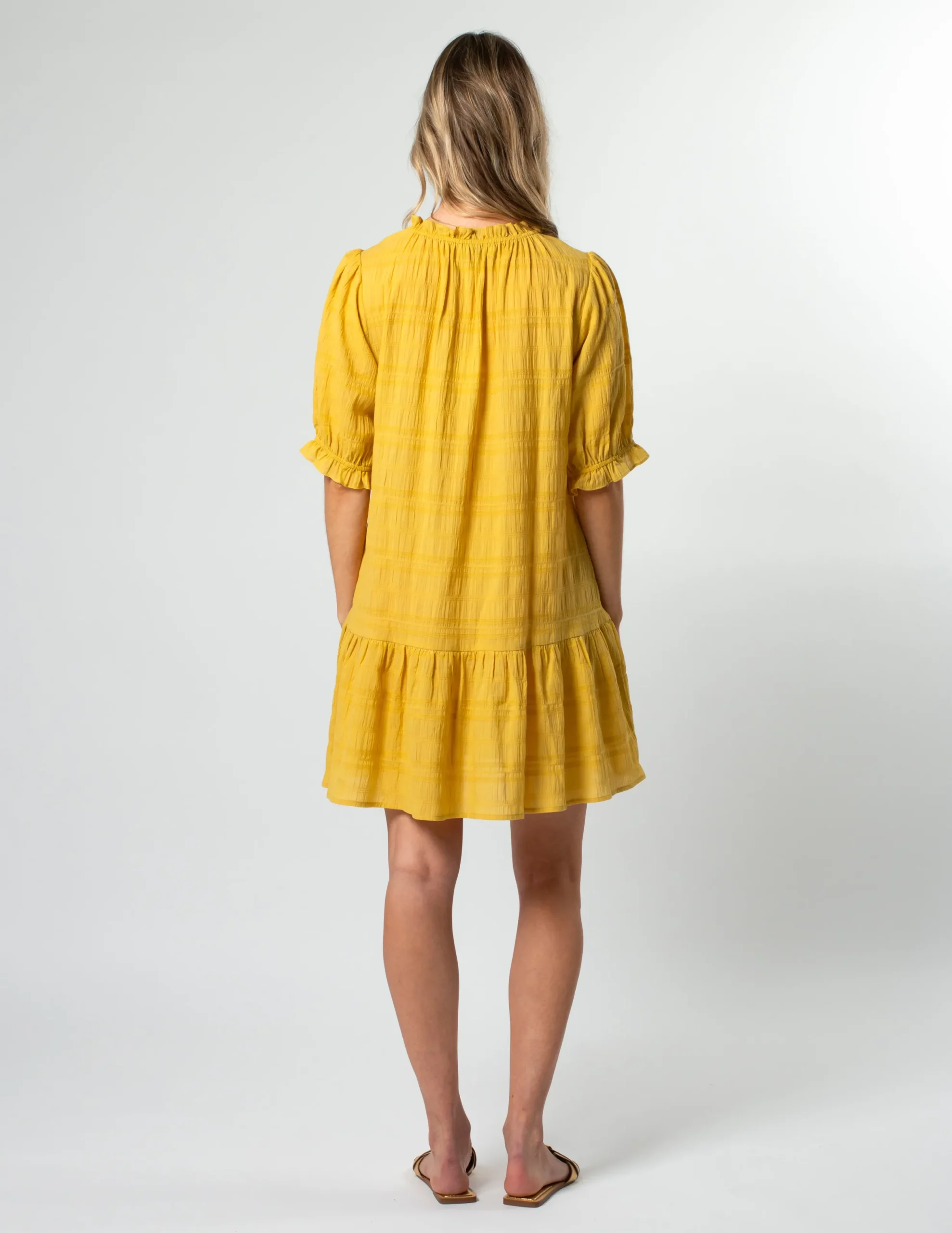 Keely Dress - Canary