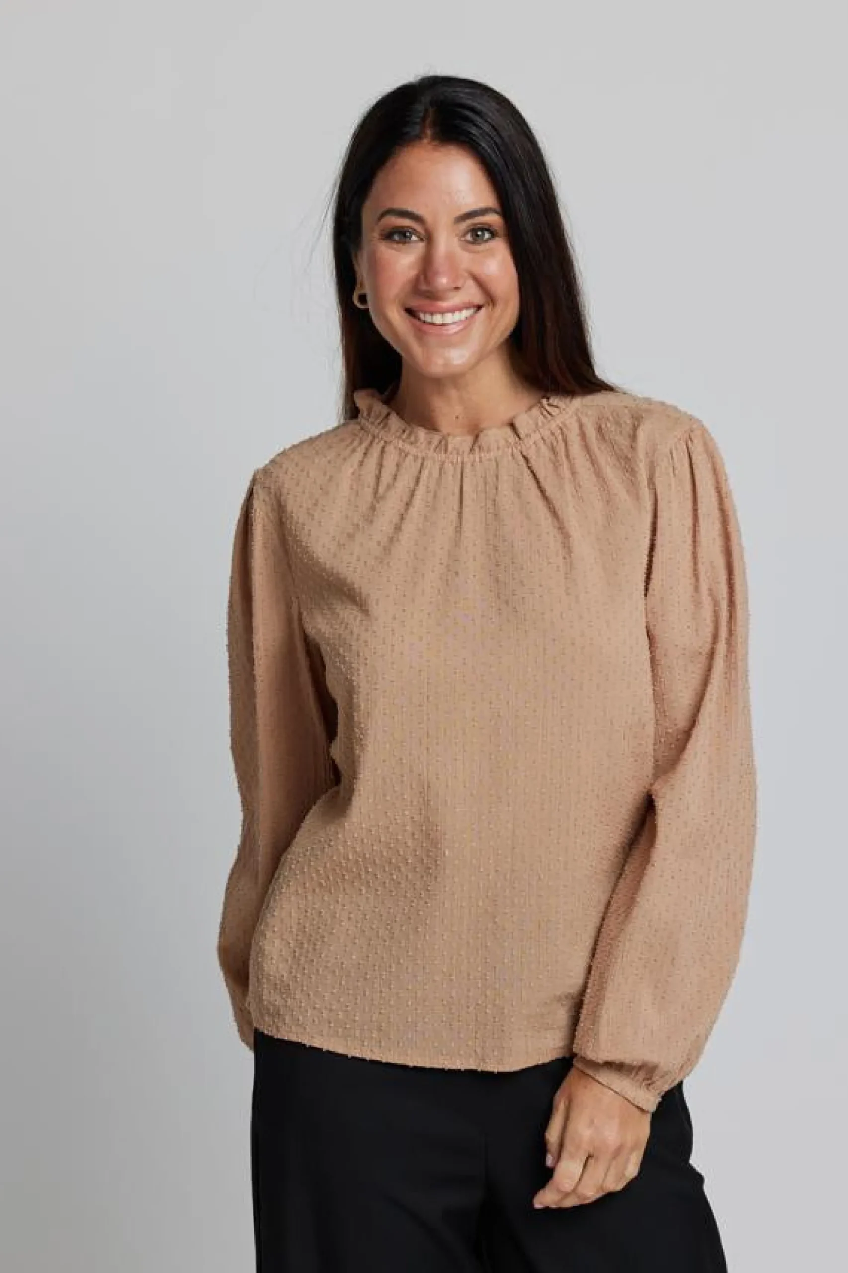 Kennedy Blouse - Almond