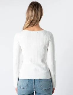 Kirby Knit Top - Pearl