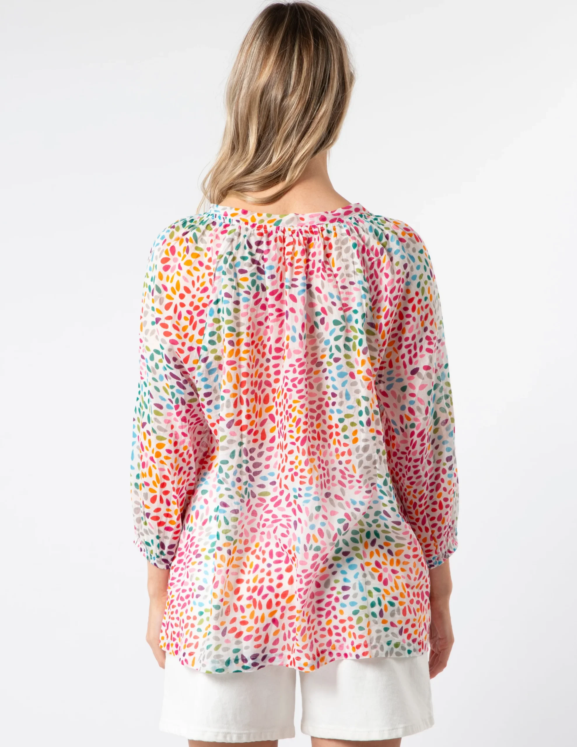 Kokomo Blouse - Mosaic Pebble