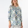 Kokomo Blouse - Santorini Blue