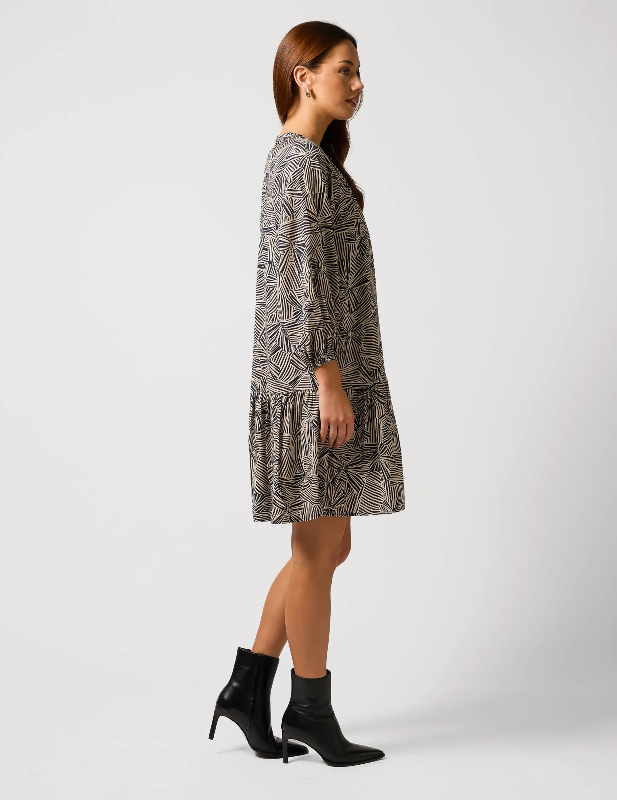 Laura Dress - Bow Tied Indigo