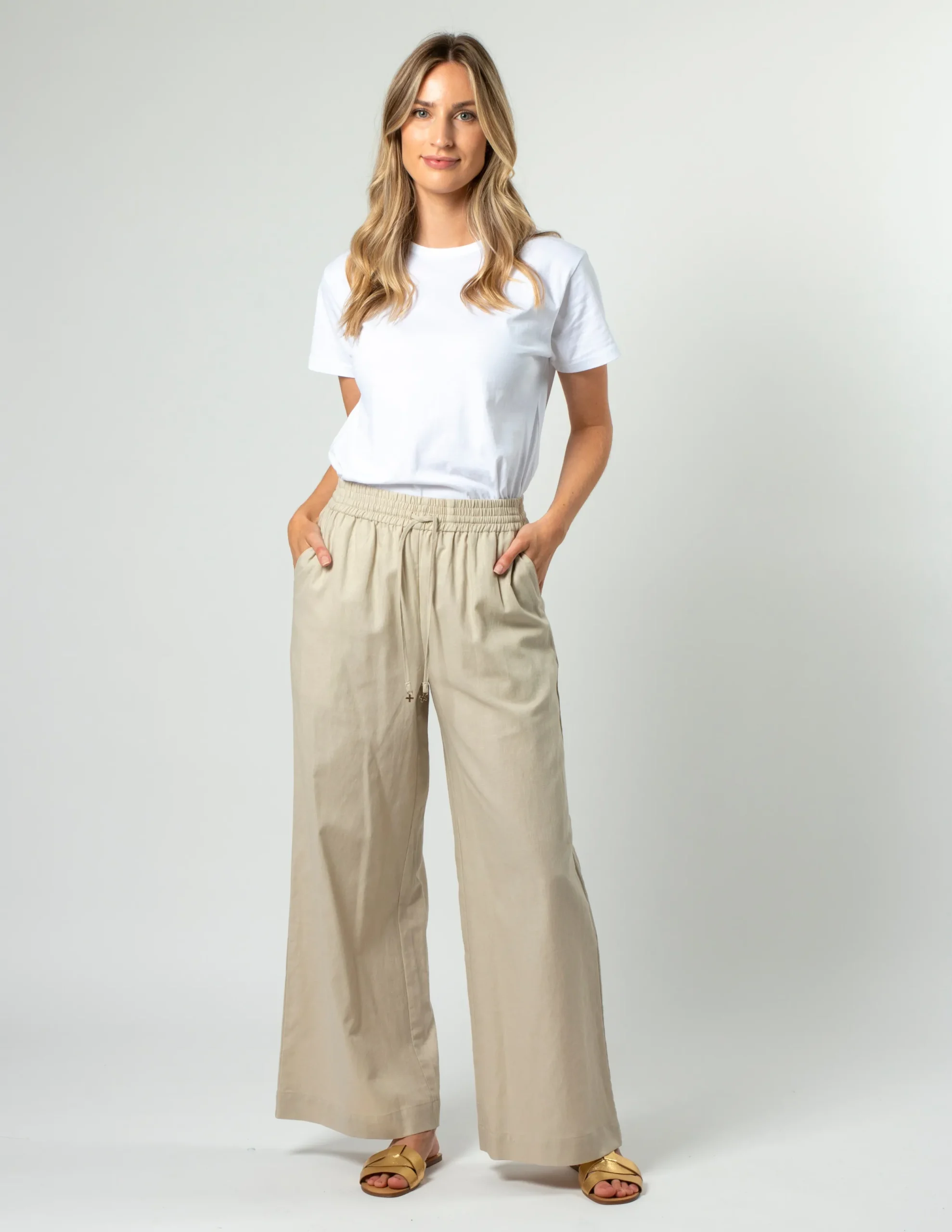 Laural Pants - Oat Marle