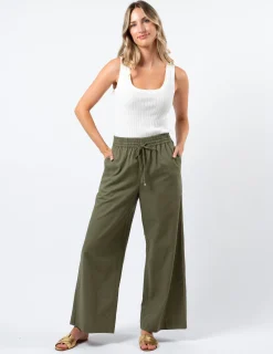 Laurel Pants - Olive Grove
