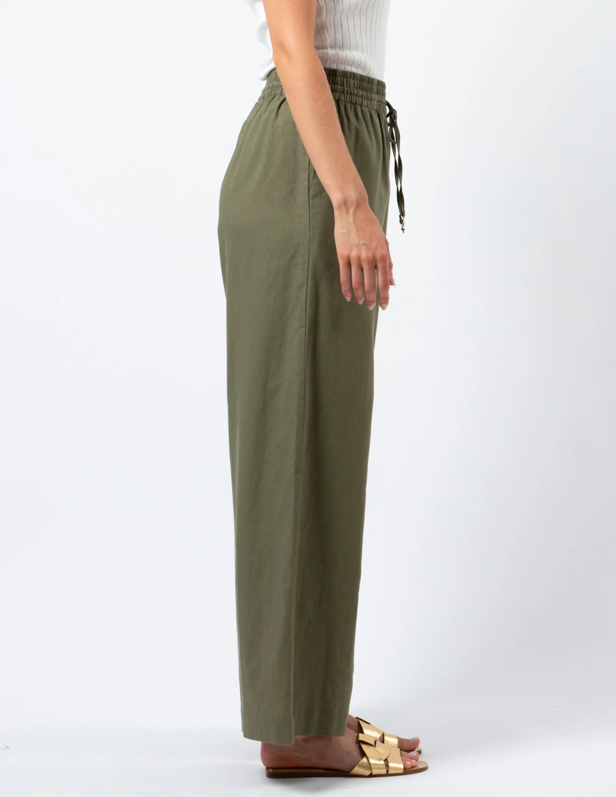 Laurel Pants - Olive Grove