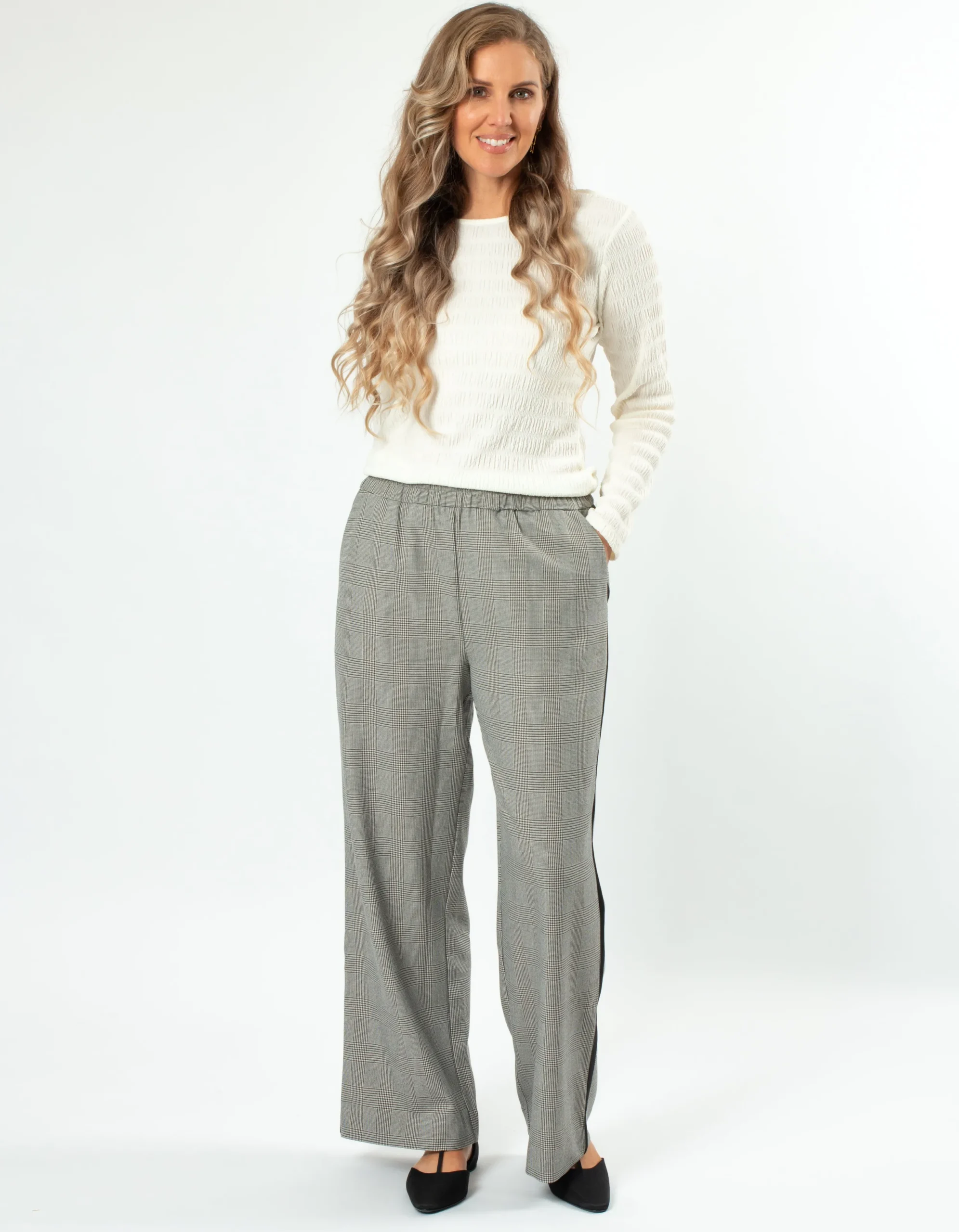 Leo Pant - Houndstooth