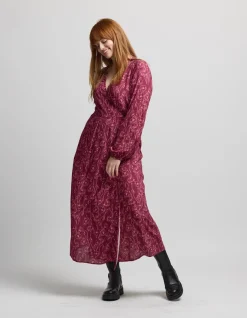 Lexington Dress - Rhubarb Blooms