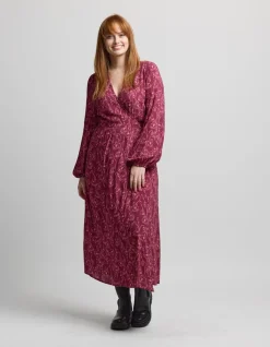 Lexington Dress - Rhubarb Blooms