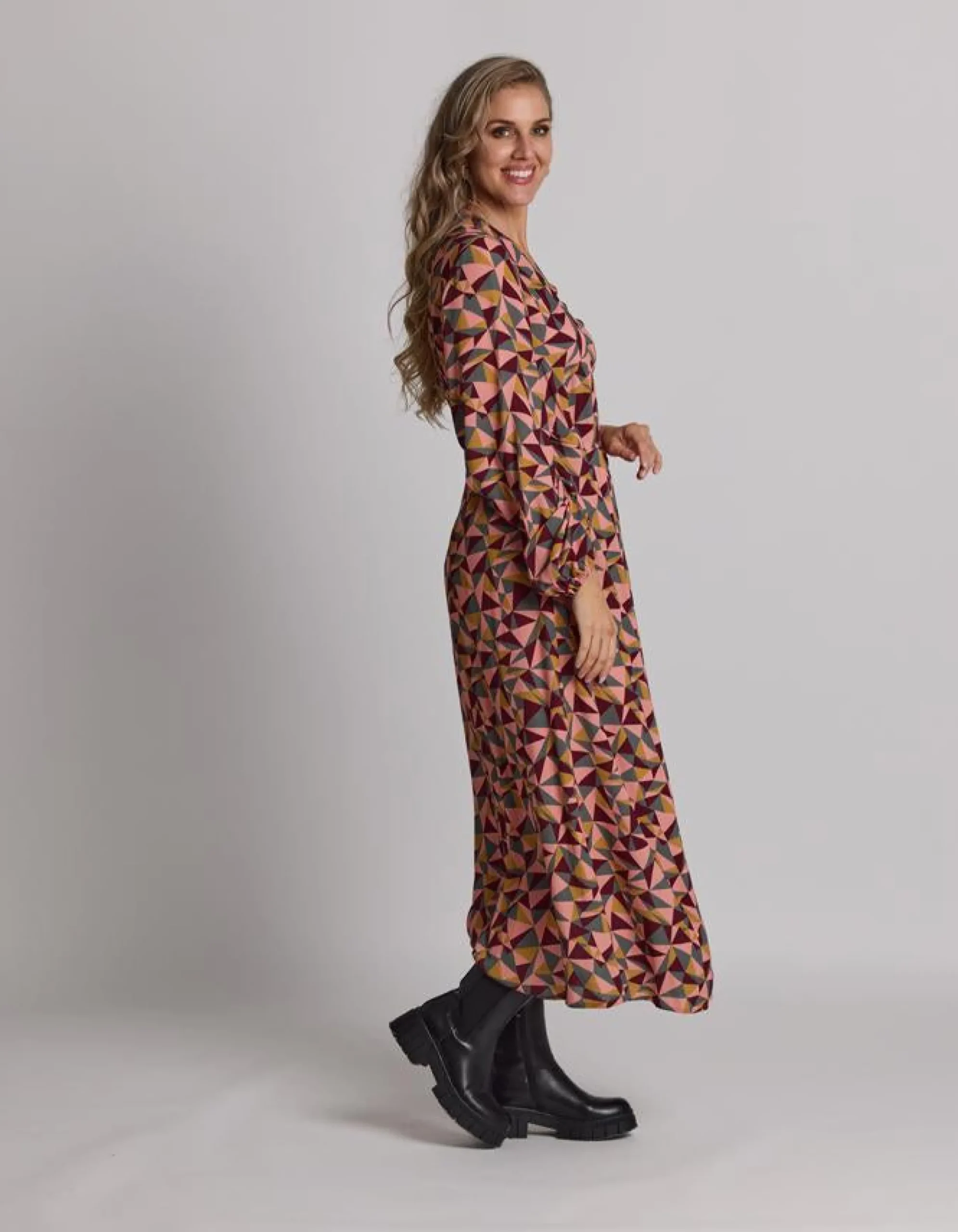 Lexington Dress - Triangle Blocks