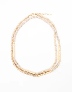 Long Beaded Necklace