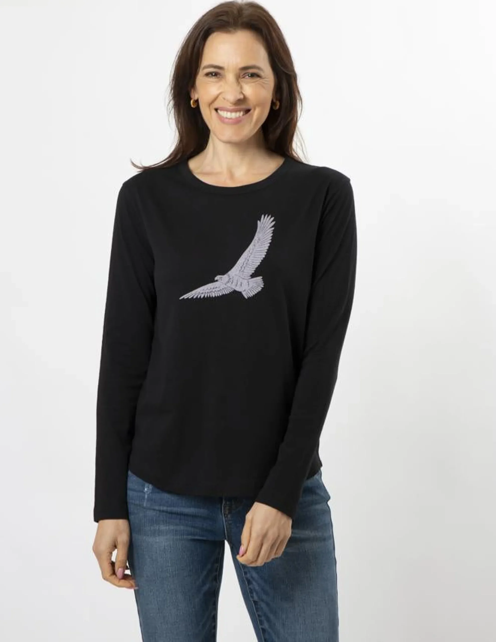 LS Tee - Flying High Black